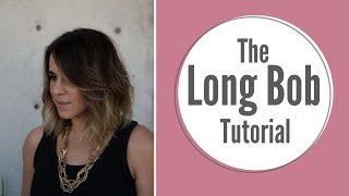 Summer Lob Haircut Tutorial [upl. by Allecram]