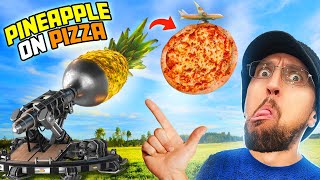 Proof that Pineapple on Pizza is Bad This GAME is Messed UP FGTeeV [upl. by Lemay]