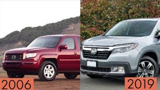 Honda Ridgeline Through The Years [upl. by Yasnil236]