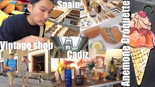 【🇯🇵Travel VLOG】Cadiz Spain  Anemone Croquette  EAT SHOP EAT [upl. by Koball43]