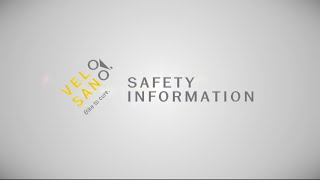 VeloSano Rider Safety Information [upl. by Yblocaj525]