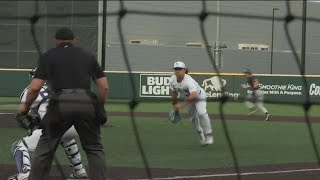 HIGHLIGHTS Late rally secures win for KState over Wichita State baseball [upl. by Refannej]