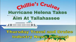 Hurricane Helena Takes Aim At Tallahassee Audio issues corrected about minute 3 [upl. by Zucker]