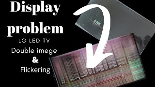 Lg led display problem solved Double imege lg tv display [upl. by Marks595]