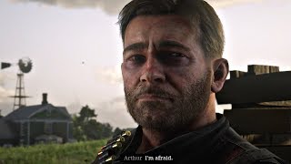 Red Dead Redemption 2  Arthur Tells Sister Hes Dying amp Is Afraid Very Sad Cutscene [upl. by Grane]