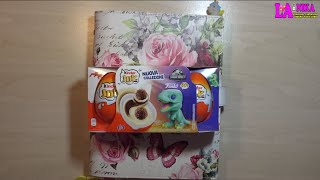 PLAN WITH ME 2024 WEEK 41 DECORAZIONE AGENDA TEMA ANIMALI DEL BOSCO  APRO KINDER JOY JURASSIC PARK [upl. by Telfer]