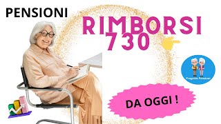 PENSIONI RIMBORSI 730 ğŸ‘‰ AL VIAâ—ï¸ INVIATE i MODELLI 730 da Oggi ğŸ“ƒ [upl. by Ardnala]