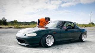 Slammed Miata  Breezy [upl. by Esinet310]