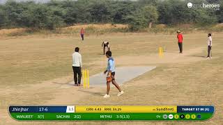 Sundhreti vs Jhinjhar  31Oct24 0229 PM 5 overs  JDSV CUP 2024  CricHeroe [upl. by Cavuoto]