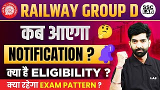 RRB Group D New Vacancy 2024  Railway Group D Notification Eligibility Exam Pattern Full Details [upl. by Ohcamac183]