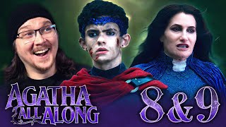 AGATHA ALL ALONG EPISODE 8 amp 9 FINALE REACTION  1x8  1x9  Marvel Television  Review [upl. by Yona]