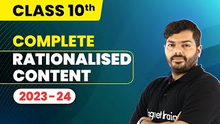 Class 10 Syllabus 202324  Complete Rationalised Content  Deleted Syllabus of Class 10 CBSE [upl. by Lemhar743]