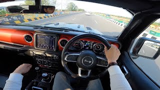 2022 Jeep Wrangler Drive Review l Aayush ssm [upl. by Sillad]