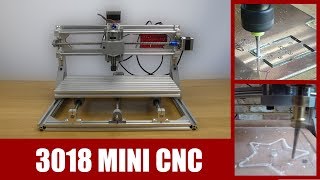 Banggood 3018 Mini Cnc Router Kit Build Test amp Review [upl. by Ydnes]