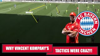 Vincent Kompanys CRAZY Tactics Wolfsburg 23 Bayern Munich  Tactical Analysis [upl. by Ecirtnuahs289]