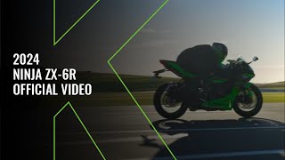 New 2024 Kawasaki Ninja ZX6R  Official Video [upl. by Carolyne]