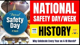 History of National Safety DayWeek  Why Celebrate National Safety Day  National Safety Day 2024 [upl. by Rosenberger115]