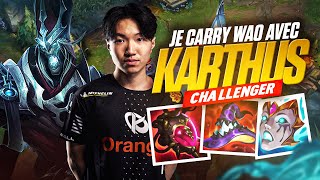 JE CARRY WAO AVEC KARTHUS EN VOC CHALLENGER ELO [upl. by Koss74]