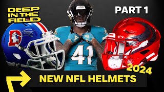 New NFL Helmets 2024 Rankings [upl. by Ojadnama16]