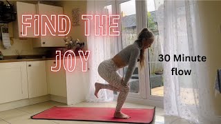 30 MINUTE YOGA FLOW A Fun Sequence to Find The Joy In Being [upl. by Eamaj]