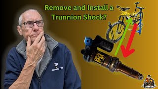 Remove and Install a Trunnion Shock on MTB or EMTB in this case an Intense Tazer [upl. by Mcwherter]