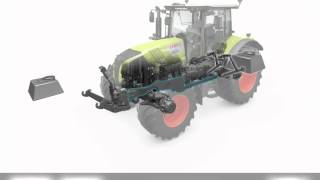 CLAAS ARION 650530 chassis  2013 [upl. by Corsiglia615]