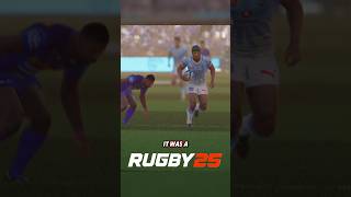 What a KICK CHASE on Rugby 25 rugby rugbyunion rugbygaming rugby25 gaming shorts [upl. by Dirgni]