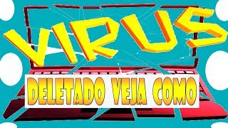 Deletando virus pelo CMD prompont de comando qualquer vírus [upl. by Lait711]