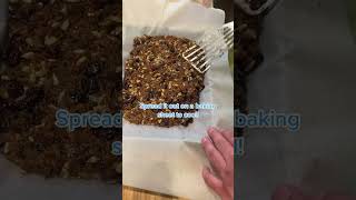 Homemade pemmican cooking pemmican ancientfoods prepping travelfood [upl. by Aihsital]