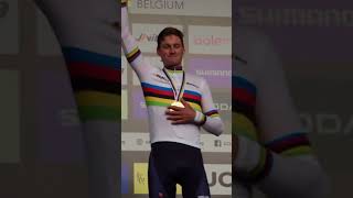 He did it  cycling cyclisme worldchampion vanderpoel mvdp mathieuvanderpoel [upl. by Mian624]