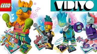 Lego Vidiyo minifigs revealed  2021 Lego News shorts [upl. by Tezzil]