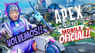 LA VUELTA OFICIAL DE APEX LEGENDS MOBILE [upl. by Tewell419]