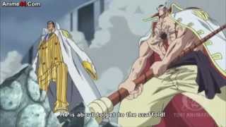 One Piece 480  Kizaru vs Whiteberd [upl. by Llenrad]