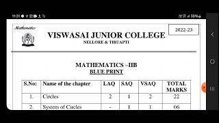 SENIOR INTER MATHS 2B IMPORTANT QUESTIONS 2ND YEAR MATHS 2B QUESTION BANK intermediatemaths [upl. by Sidnala865]