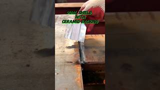 Dual Shield With Ceramic Backing welding mig fcaw [upl. by Mears381]