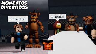 FIVE NIGHTS AT FREDDYS MOMENTOS DIVERTIDOS ROBLOX VR [upl. by Ruffi]