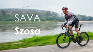 Rower szosowy SAVA  karbonowa szosa z grupą Shimano [upl. by Blaze829]