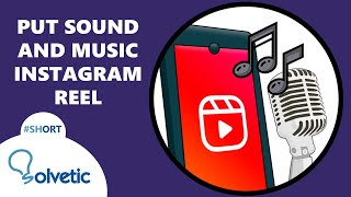 🔊 How to PUT SOUND and MUSIC Instagram Reels  Adjust Volume up or down Shorts [upl. by Allegra]