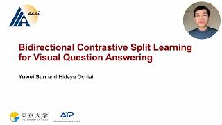 AAAI 24 Bidirectional Contrastive Split Learning for Visual Question Answering [upl. by Jutta646]