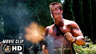 COMMANDO Clip  quotEpic Shootoutquot 1985 Arnold Schwarzenegger [upl. by Columbyne]