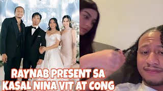 Zeinab GANITO ALAGAAN si Ray Parks RAYNAB PRESENT Din Sa Kasal nina Cong Tv at Viy Cortez [upl. by Miza904]