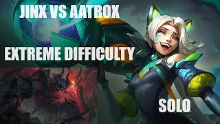 JINX vs AATROX  Swarm Extreme Difficulty 29  League of Legends PVE [upl. by Powe655]