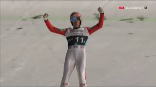 Skifliegen Vikersund 2017 Stefan Kraft 2440m [upl. by Arimas]