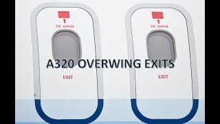 Airbus A320 Overwing Exit [upl. by Sidwohl]