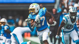 JK Dobbins Best Runs From 131Yard Game vs Panthers  LA Chargers [upl. by Arick814]