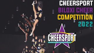 CheerSports Biloxi Cheer Competition 2022 [upl. by Derreg]