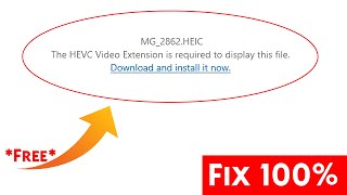 The HEVC video extension is required to display this file FREE HEVC [upl. by Pardoes]