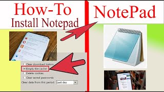 how to install notepad on windows pc [upl. by Kayley]