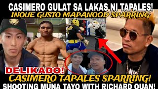 HALA CASIMERO AT TAPALES SPARRING NAGKA DUGUANN PALA INOUE GUSTO MAPANOOD ANG VIDEO [upl. by Ramiah792]