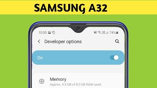 How To Enable Developer Options For All Samsung MobileUnlock Developer Mode Settings A32 [upl. by Lowney]